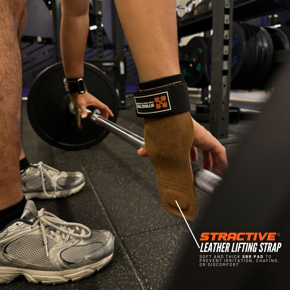 Leather Lifting Straps (2pcs)