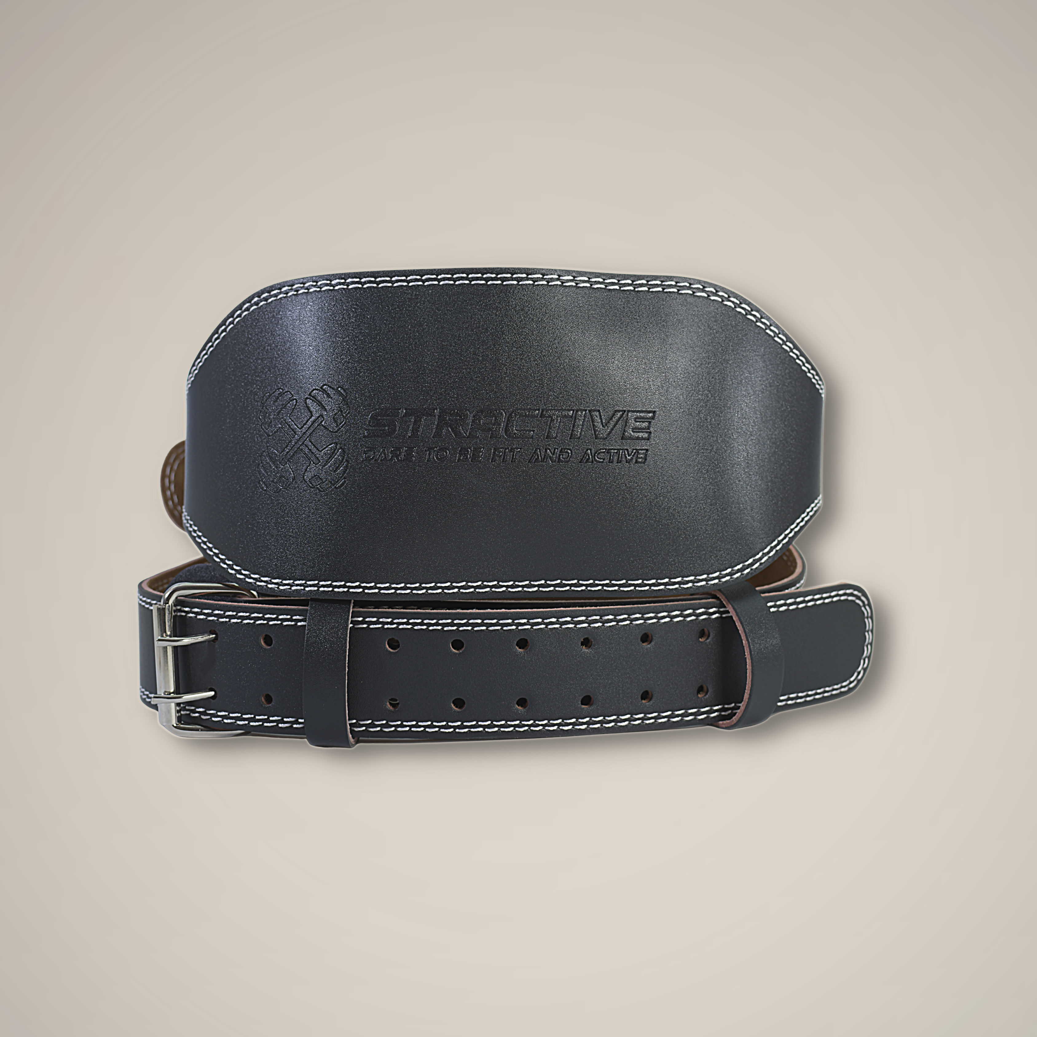 Stractive Leather Lifting Belt