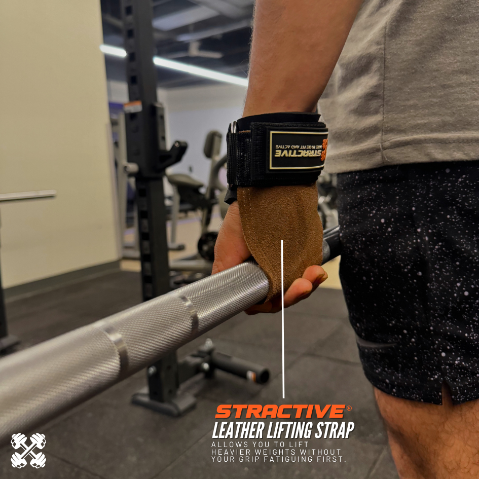 Leather Lifting Straps (2pcs)