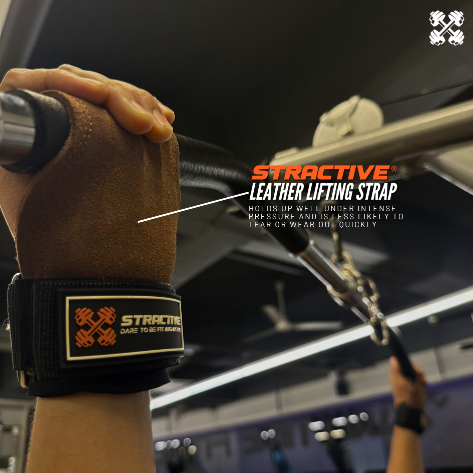 Leather Lifting Straps (2pcs)